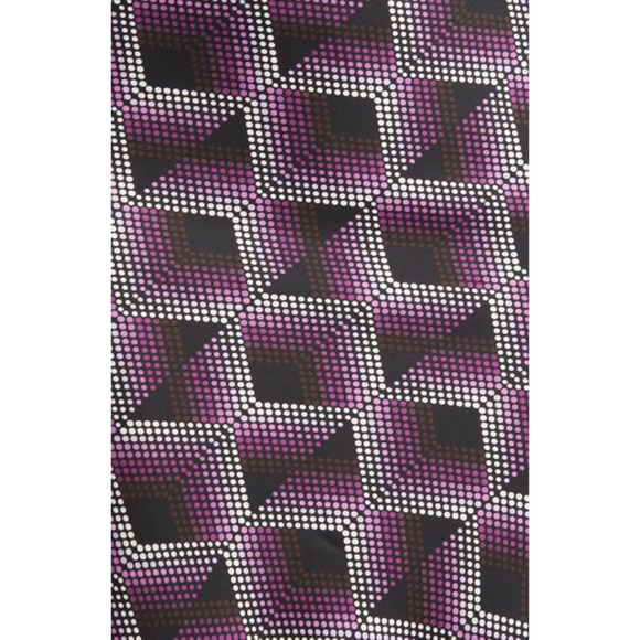 BP BE PROUD Cowl Neck Satin Dress In Purple Liza Print Size M NWOT - Picture 5 of 13